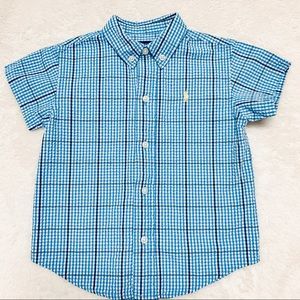 Ralph Lauren 2T Boys Short Sleeve Button Down